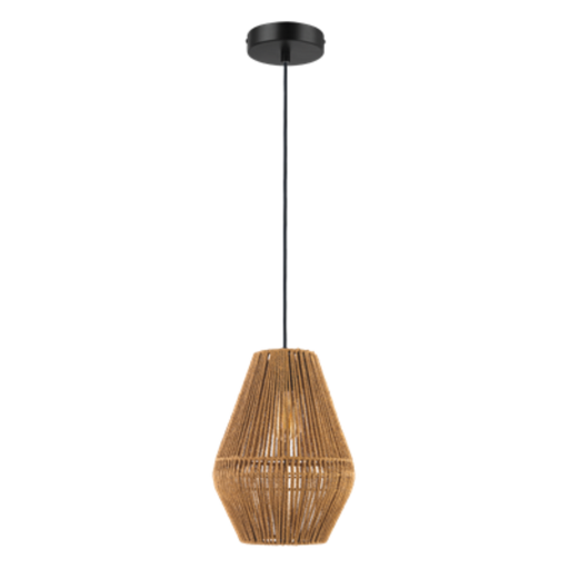 Buy Pendant Lights Australia Carter Pendant Light W275mm Natural - 23143