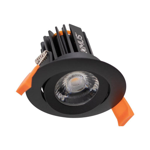 Buy Recessed LED Downlights Australia Cell T75 Recessed LED Downlight W90mm 9W Black 5CCT - 21677