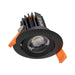 Buy Recessed LED Downlights Australia Cell T75 Recessed LED Downlight W90mm 9W Black 5CCT - 21677
