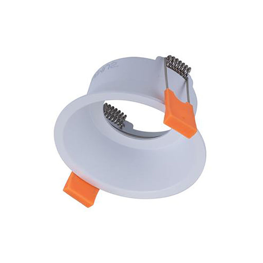 Buy Downlight Frames Australia Cell Downlight Frame W85mm White Aluminium - 27048
