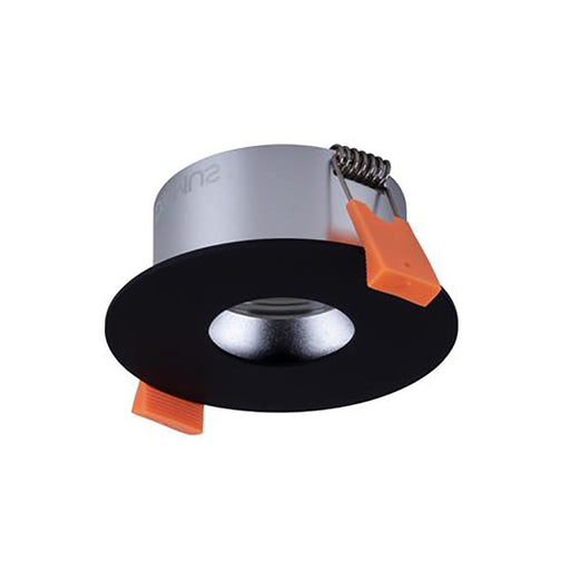 Buy Downlight Frames Australia Cell Downlight Frame W85mm Black Aluminium - 27063