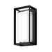 Buy Exterior Wall Lights Australia Como Exterior Wall Light Black  Aluminium 5000K - 19883