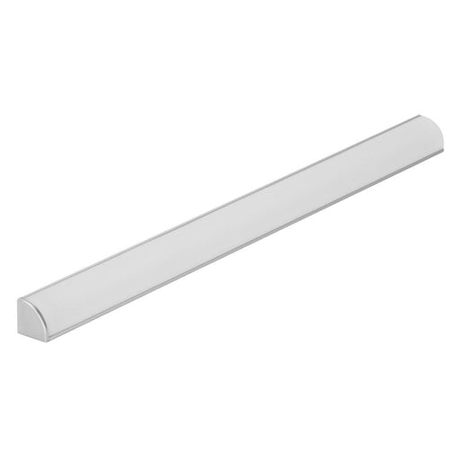 Buy Strip Light Profiles Australia Corner Round Strip Light Profile White Aluminium - 22071