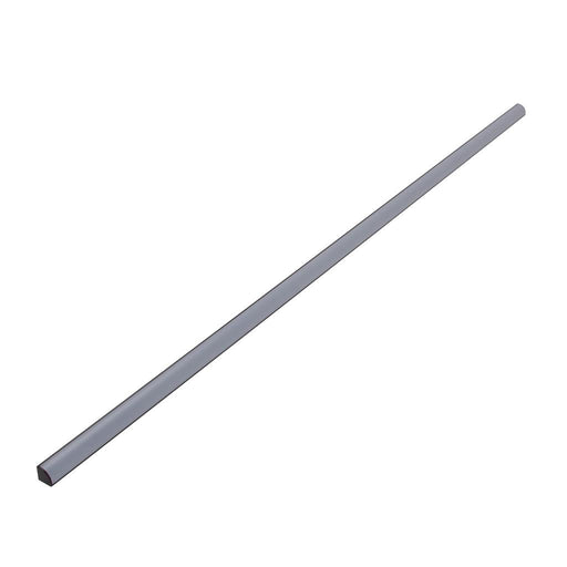 Buy Strip Light Profiles Australia Corner Round Strip Light Profile Black Aluminium - 22070