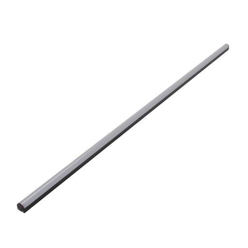 Buy Strip Light Profiles Australia Curve Round Strip Light Profile Black Aluminium - 22066