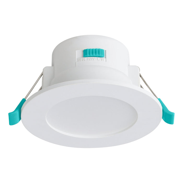Rippa Recessed LED Downlight 6W 3CCT White - 206376N