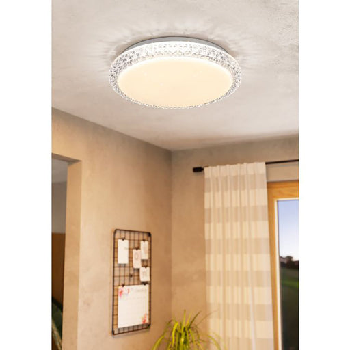 Buy LED Oyster Lights Australia Delilah LED Oyster Light 18W White 3CCT - 205668