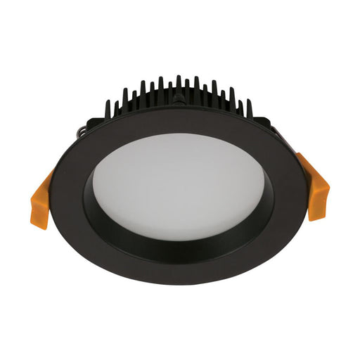 Buy Recessed LED Downlights Australia Deco Round Recessed LED Downlight 13W Black Aluminium 3CCT / DALI - 21589