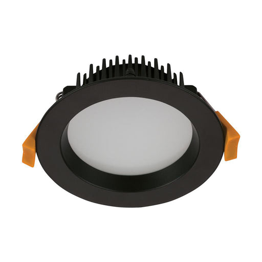 Buy Recessed Downlights Australia Deco Round Recessed Downlight 13W Black Aluminium 3CCT - 20421