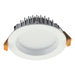 Buy Recessed LED Downlights Australia Deco Round Recessed LED Downlight 13W White Aluminium 3CCT / DALI - 21588