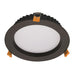 Buy Recessed LED Downlights Australia Deco Round Recessed LED Downlight 20W Black Aluminium 3CCT / DALI - 21595