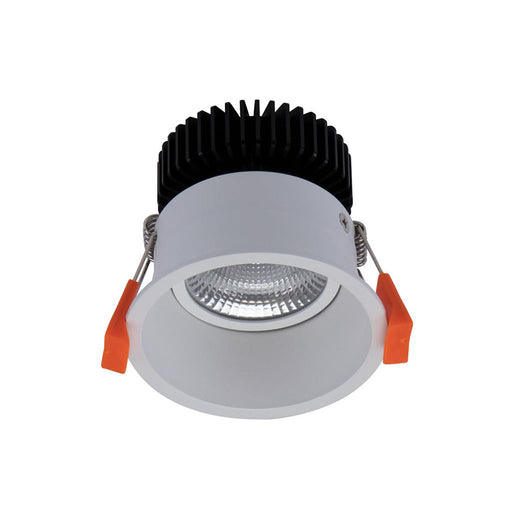 Buy Recessed LED Downlights Australia Deep Round Recessed LED Downlight 10W White Aluminium 5000K - 20672
