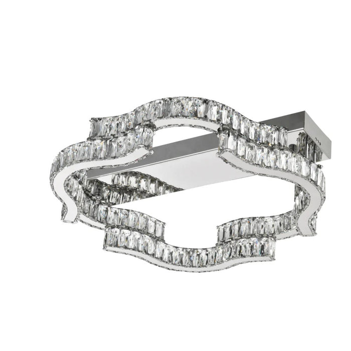 Buy Semi-Flush Mount Lights Australia JURA Semi-Flush Mount Light W500mm Chrome 3CCT - JURA CTC50-CH3C