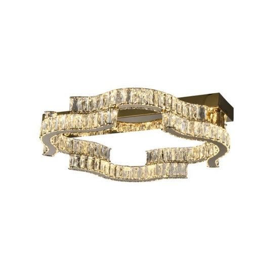 Buy Semi-Flush Mount Lights Australia JURA Semi-Flush Mount Light W500mm Gold 3CCT - JURA CTC50-GD3C
