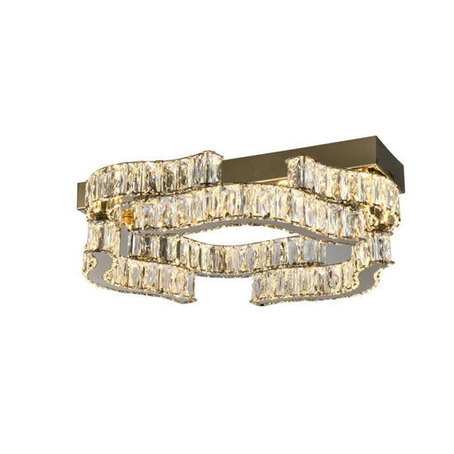 Buy Semi-Flush Mount Lights Australia JURA Semi-Flush Mount Light W400mm Gold 3CCT - JURA CTC40-GD3C