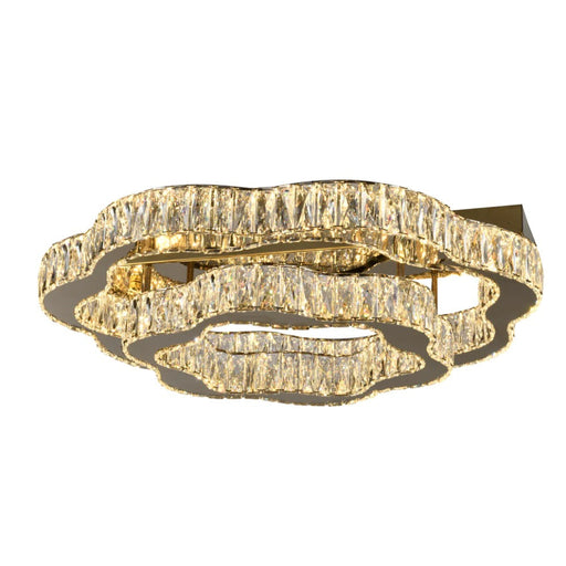 Buy Semi-Flush Mount Lights Australia JURA Semi-Flush Mount 2 Lights Gold 3CCT - JURA CTC2-GD3C