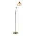 Buy Floor Lamps Australia MARBELL Floor Lamp Antique Brass Amber - MARBELL FL-ABAM