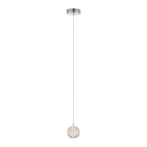 Buy Pendant Lights Australia SEGOVIA Pendant Light Chrome Clear 3000K - SEGOVIA PE1-CH