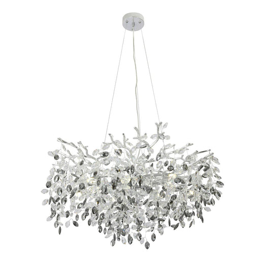 Buy Pendant Lights Australia MOLENA Pendant 10 Lights Chrome Smoke  - MOLENA PE10-CH