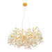 Buy Pendant Lights Australia MOLENA Pendant 10 Lights Gold Amber  - MOLENA PE10-GD