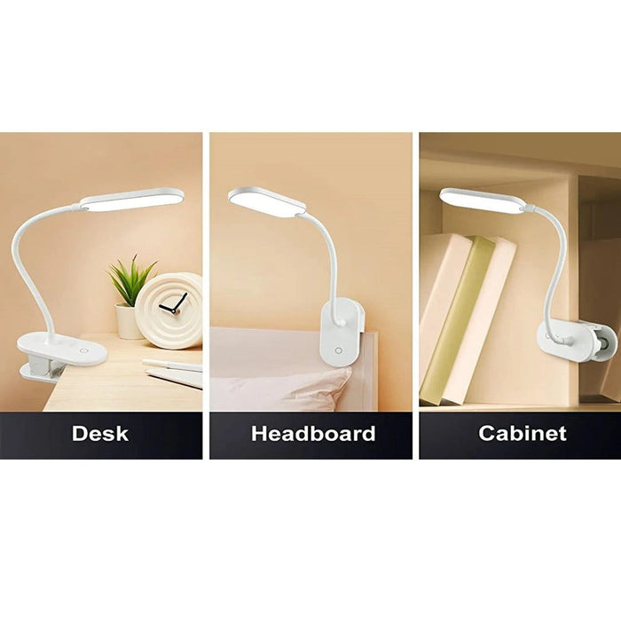 Buy Clamp Lamps Australia BUDDY LED Rechargeable Clip Lamp White 6500K - BUDDY