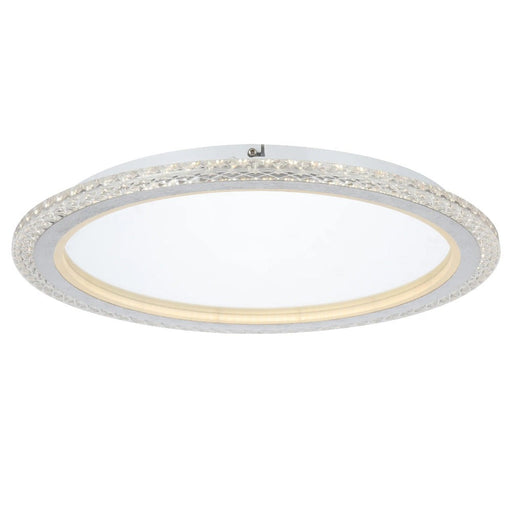 Buy LED Oyster Lights Australia ELIE LED Oyster Light W500mm Chrome 3CCT - ELIE OY50-CH3C