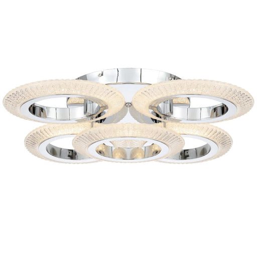 Buy Semi-Flush Mount Lights Australia LUNA Semi-Flush Mount 5 Lights Chrome Stainless Steel - LUNA CTC5-CH3C