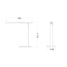 Buy Table Lamps Australia FLATMATE LED Rechargeable Table Lamp White 3CCT - FLATMATE