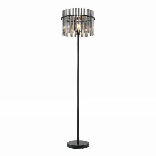 Buy Floor Lamps Australia QUILO Floor Lamp Black Smoke - QUILO FL-BKSM