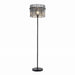 Buy Floor Lamps Australia QUILO Floor Lamp Black Smoke - QUILO FL-BKSM
