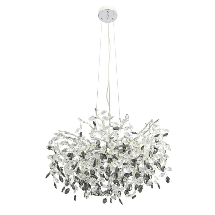 Buy Pendant Lights Australia MOLENA Pendant 8 Lights Chrome Smoke - MOLENA PE8-CH