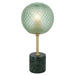Buy Table Lamps Australia ELWICK Table Lamp Black Green - ELWICK TL-GN