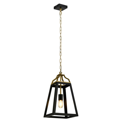 Buy Pendant Lights Australia MONTEAL Pendant Light Antique Gold & Black - MONTEAL PE1-AGBK