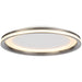 Buy LED Oyster Lights Australia FULCRUM LED Oyster Light W400mm Grey 3000K - FULCRUM OY40-GY