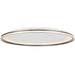 Buy LED Oyster Lights Australia FULCRUM LED Oyster Light W800mm Grey 3000K - FULCRUM OY80-GY