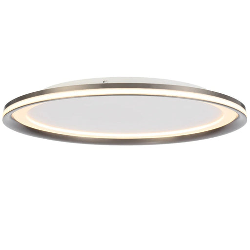 Buy LED Oyster Lights Australia FULCRUM LED Oyster Light W600mm Grey 3000K - FULCRUM OY60-GY