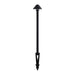 Buy Spike Lights Australia DUSK Spike Light 12V W84mm H457mm Black Solid Brass - 19108