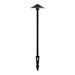 Buy Spike Lights Australia DUSK Spike Light 12V W200mm H610mm Black Solid Brass - 19114