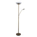Buy Mother & Child Floor Lamps Australia Eden Mother & Child Floor Lamp Antique Brass 3000K - 22500