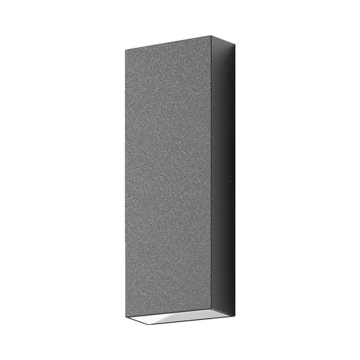Buy Up / Down Wall Lights Australia Edge Up & Down Wall 2 Lights Dark Grey Aluminium 3000K - 19686