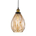 Buy Pendant Lights Australia Evelyn Pendant Light Amber Glass - 31350