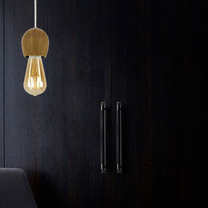 Buy Pendant Lights Australia Enya Pendant Light Oak Wood - ENYA CS-OAK