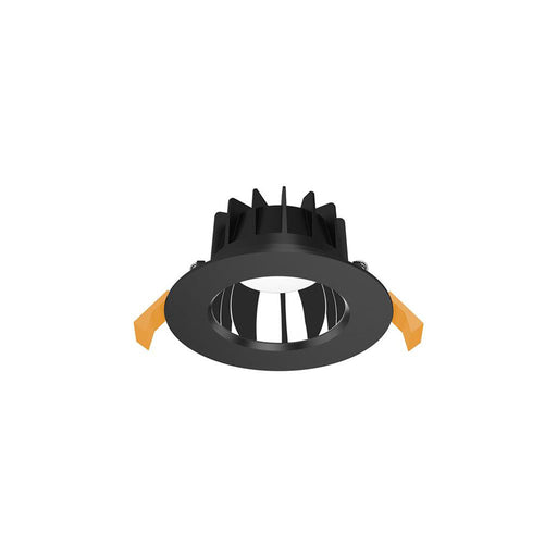 Buy Recessed LED Downlights Australia Expo Recessed LED Downlight 10W Black Aluminium 3CCT / DALI - 21602