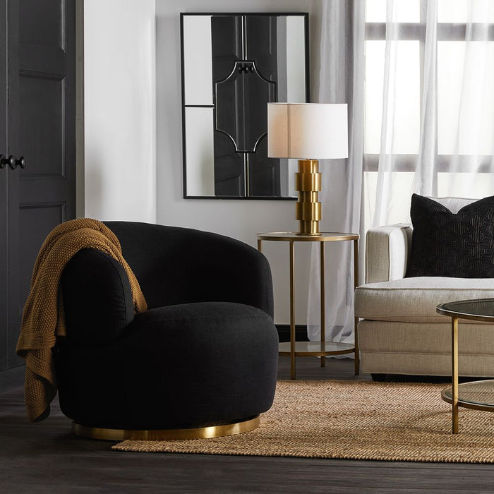Boyd Wall Mirror Black - 40218