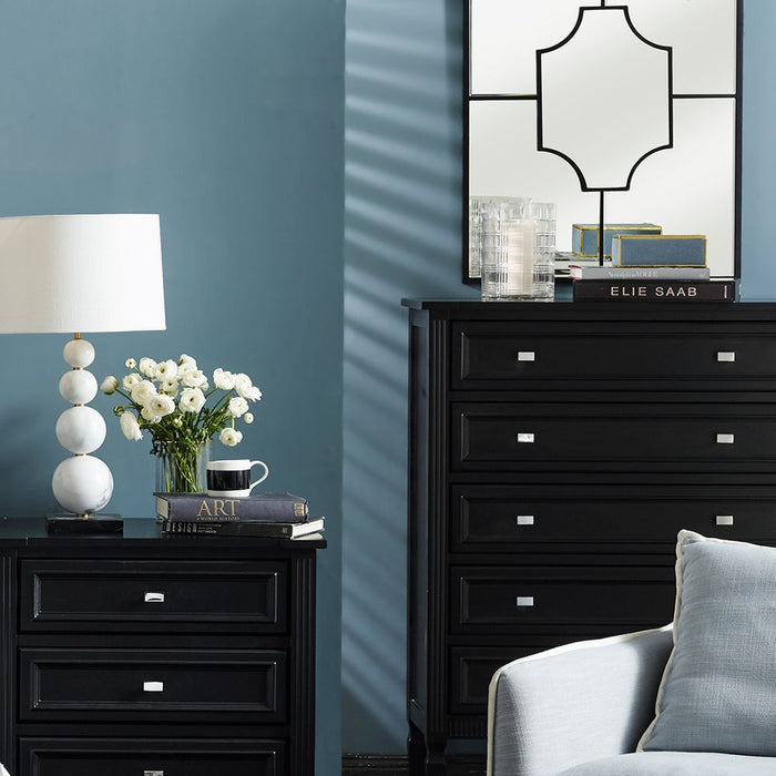 Boyd Wall Mirror Black - 40218