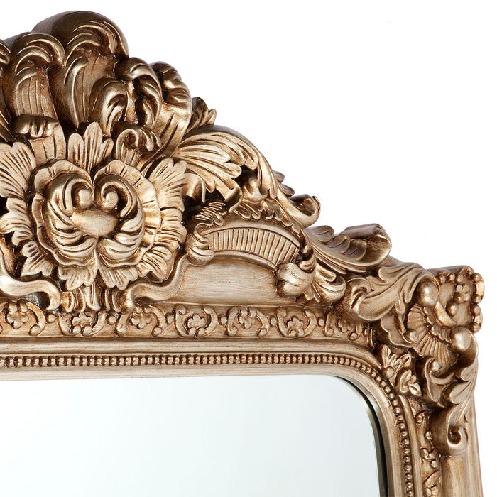 Elizabeth Floor Mirror Antique Gold - 40423
