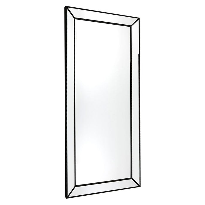 Zeta Floor Mirror Black - 40398