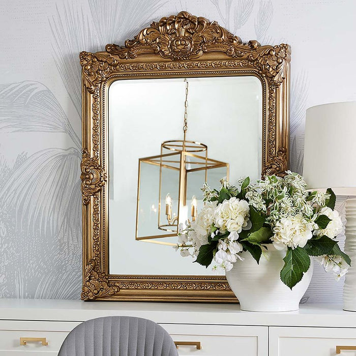 Elizabeth Wall Mirror Antique Gold - 40443