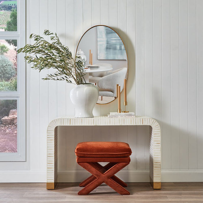 Lucille Oval Wall Mirror Gold - 40503
