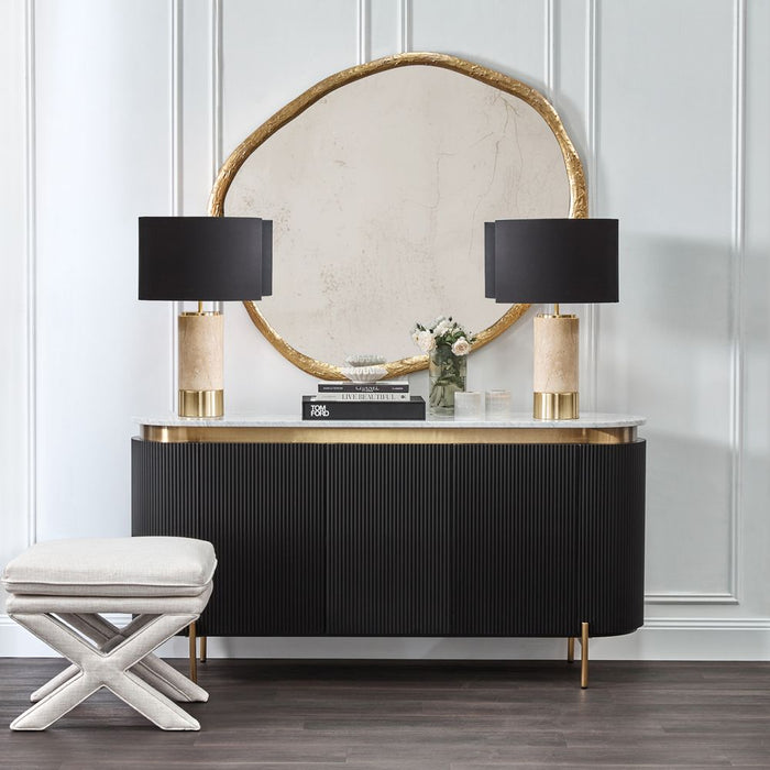 Tasman Wall Mirror Gold - 40477